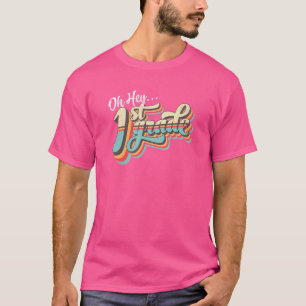 Camiseta Oh, Primeiro Grau De Volta À Vintage Da Escola