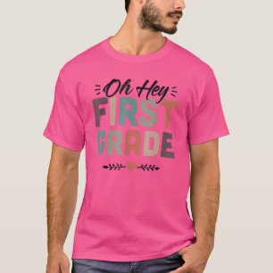 Camiseta Oh, Primeiro Grau Retrô De Volta Para Professores