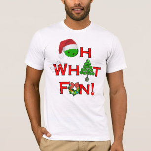 Camiseta Oh, Que Bola De Natal Divertida
