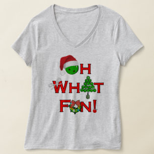 Camiseta Oh, Que Bola De Natal Divertida