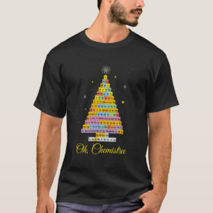 Camiseta Oh Química Química Elementos de Mesa Periódicos Xm