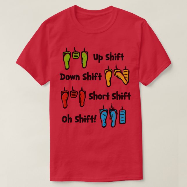 Camiseta Oh Shift (Frente do Design)