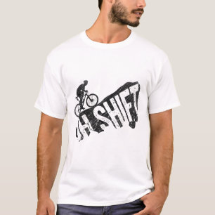 Camiseta Oh Shift Ciclismo de Montanha Ciclista Diversão