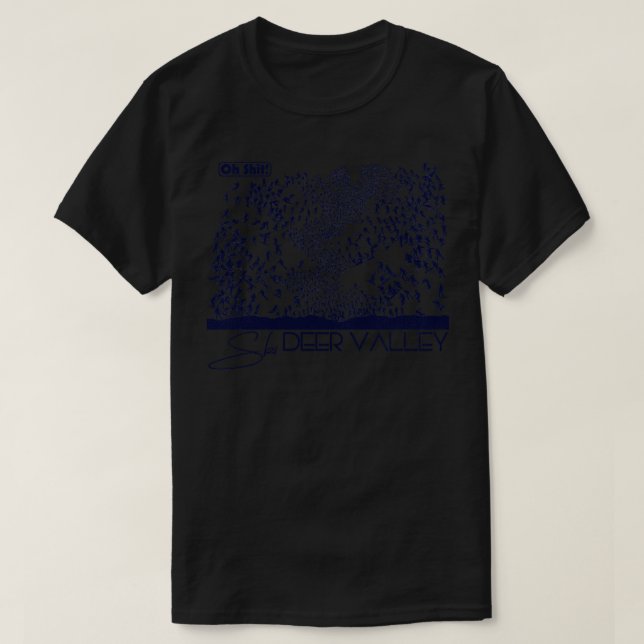 Camiseta Oh Ski Deer Valley (Frente do Design)