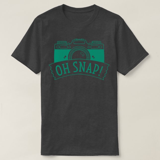 Camiseta Oh Snap (Frente do Design)