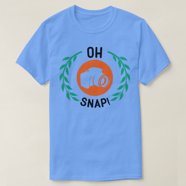 Camiseta Oh Snap (Frente do Design)
