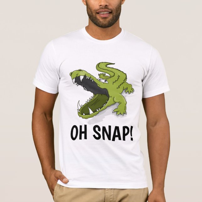 Camiseta OH SNAP! ALLIGATOR T-Shirts (Frente)