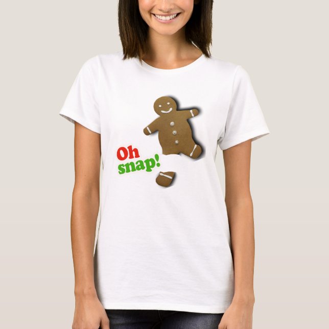 Camiseta Oh Snap - Holiday Humor -.png (Frente)