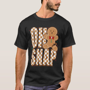 Camiseta Oh Snap Homemem Biscoito de Natal Natal Xmas Homen