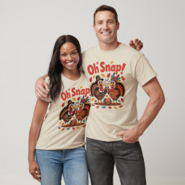 Camiseta Oh Snap! Jogo da Espoleta Peregrino Peru Nativo En