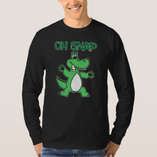 Camiseta Oh Snap Kids Men Women Alligator Oh Snap
