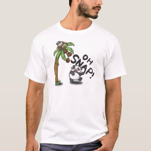 Camiseta Oh Snap Panda & Macaco