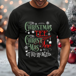 Camiseta Oh T engraçado ID463 do Natal
