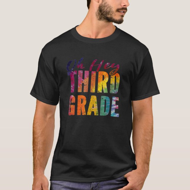 Camiseta Oh, Terceiro Ano De Volta À Escola Para Professore (Frente)