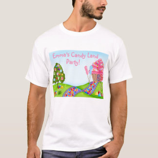 Camiseta Oh terra e cupcakes doces dos doces