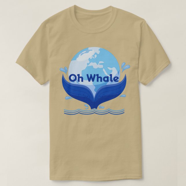 Camiseta Oh Whale 55 2 (Frente do Design)
