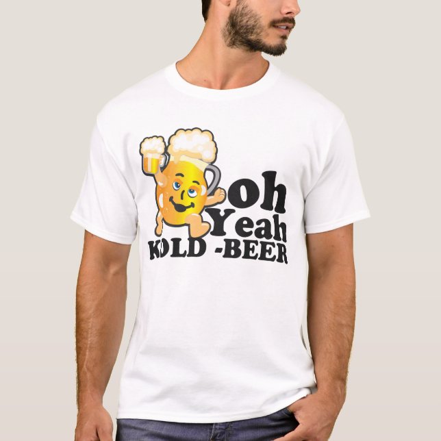 Camiseta oh yeah t-shirt da cerveja (Frente)
