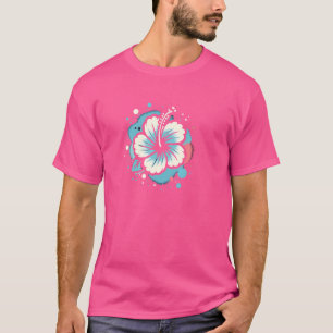 Camiseta Ohana Significa Família Havaii Summer Palm Trees B