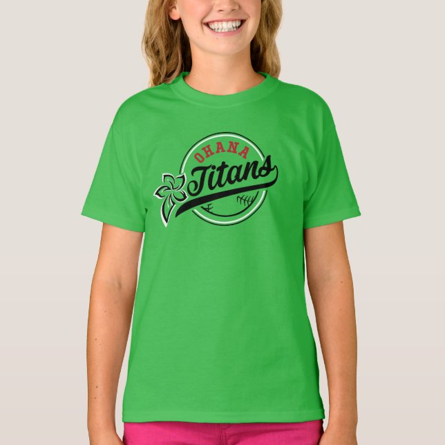 Camiseta Ohana Titans Girls T-Shirt (Frente)