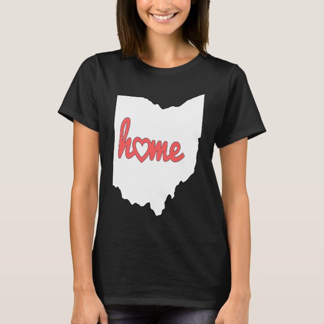 Camiseta Ohio Is My Home USA State Pride (Frente)