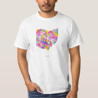 Camiseta Ohio Map T Shirt