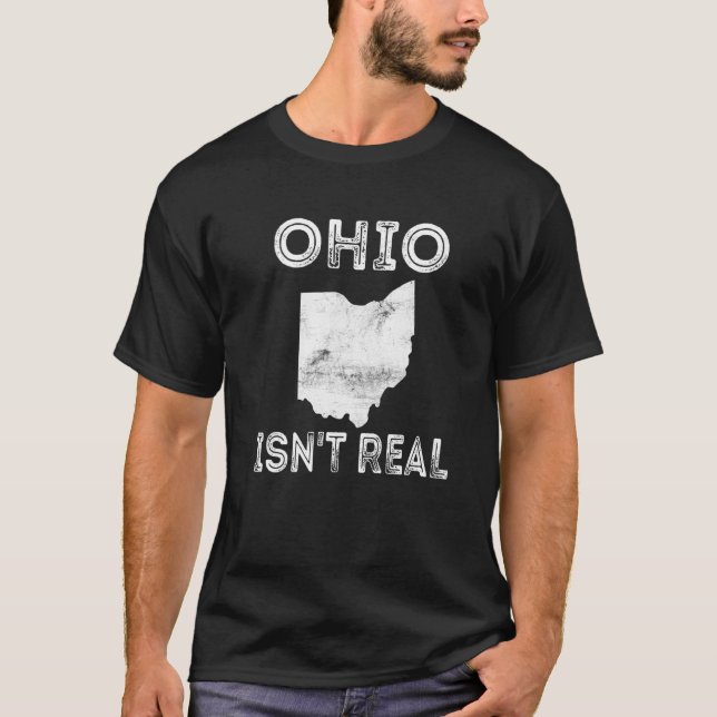 Camiseta Ohio não é Real Premium (Frente)