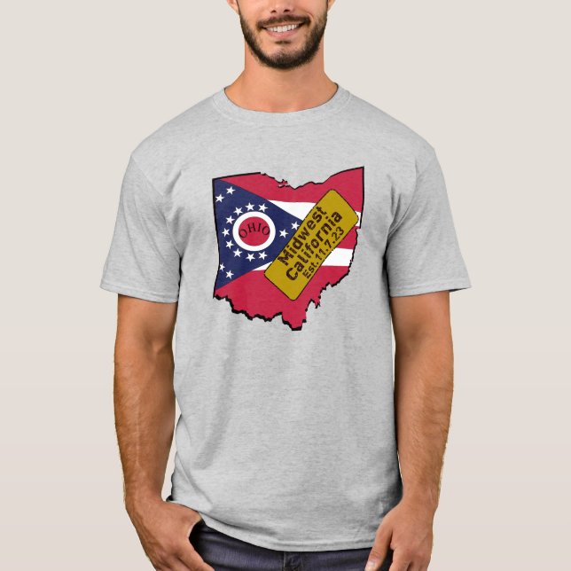 Camiseta Ohio, Nova Califórnia (Frente)