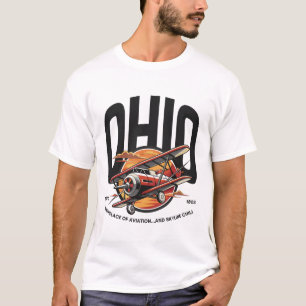Camiseta Ohio: o berço da aviação... e