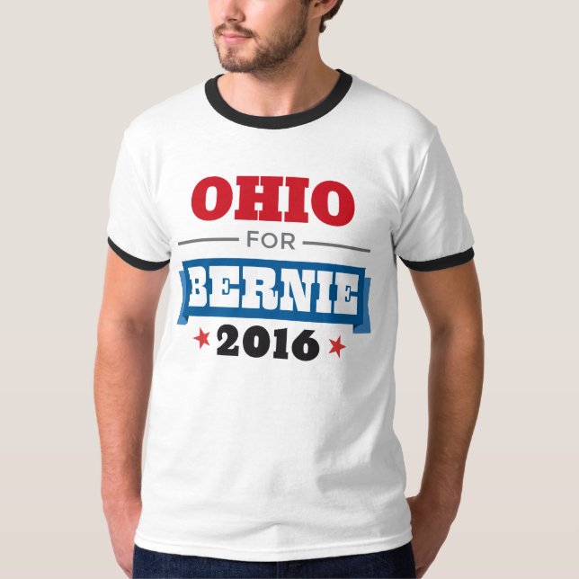 CAMISETA OHIO PARA MÁQUINAS DE LIXAR DE BERNIE (Frente)
