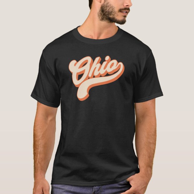 Camiseta Ohio Retro (Frente)