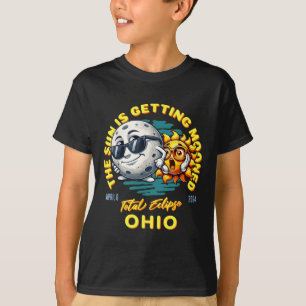 Camiseta Ohio Solar Eclipse Apr 8 2024 Sun Está Ficando Sol