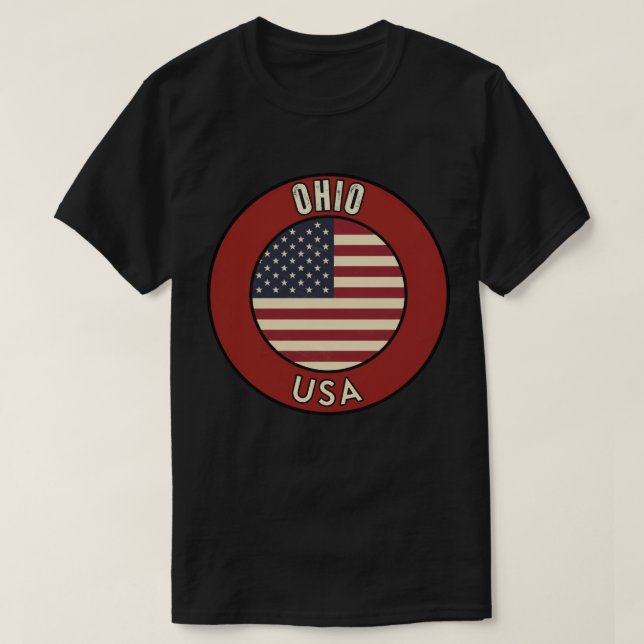 Camiseta Ohio United States of America (Frente do Design)