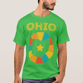 Camiseta Ohio Vintage angustiou Souvenir 1