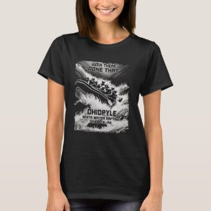 Camiseta Ohiopyle White Water Rafael River Rapids Pennsylv