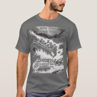 Camiseta Ohiopyle White Water Rafael River Rapids Pennsylv