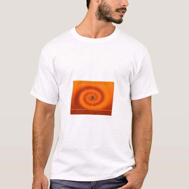 Camiseta OHM - boa vinda ao deus (Frente)