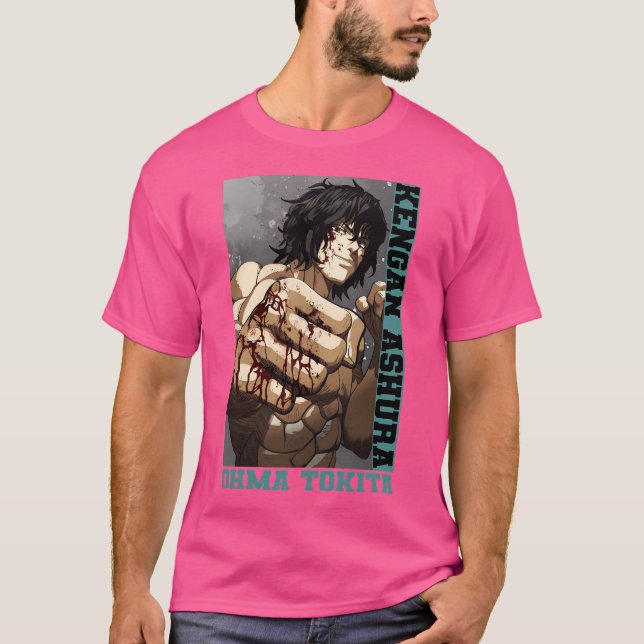 Camiseta Ohma Tokita - Kengan Ashura (Frente)