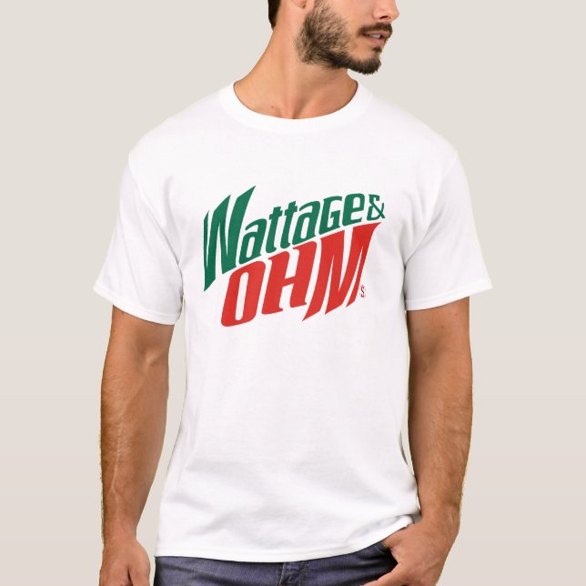 Camiseta ohms da wattagem (Frente)