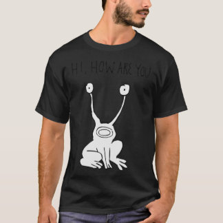Camiseta Oi, Como Você Está Daniel Johnston Clássico T-Shir