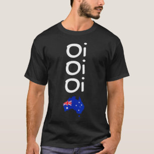 Camiseta Oi Oi Oi (Aussie Aussie Aussie) Australiano