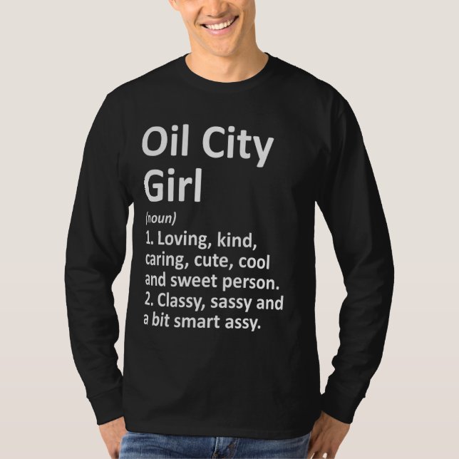 Camiseta Oil City Pa Pensilvânia Funny City Home Root (Frente)