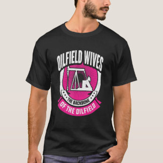 Camiseta Oilfeild Oilfield Trash Namorada Oilfield Wife 6