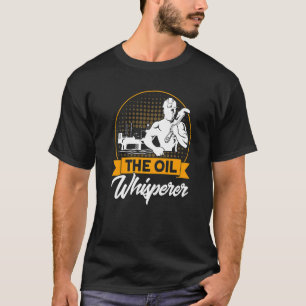 Camiseta Oilfield Oil Rig Whisperer Gás Vintage