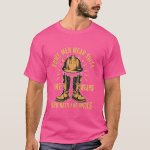 Camiseta Oilfield Wife Oil Rig Worker - Perfuração de Corre