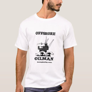 Camiseta Oilman a pouca distância do mar, t-shirt do campo