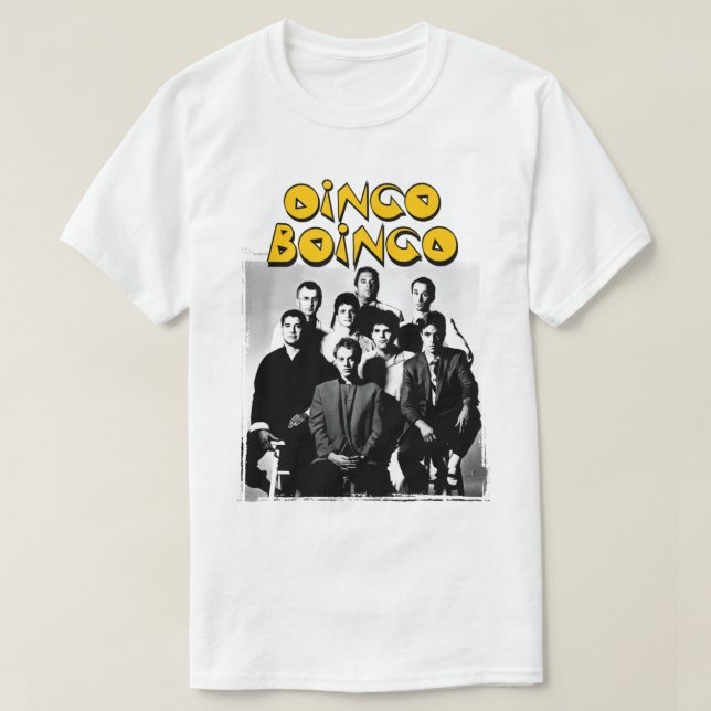 Camiseta Oingo Boingo (Frente do Design)