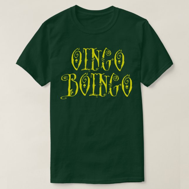 Camiseta Oingo Boingo (Frente do Design)