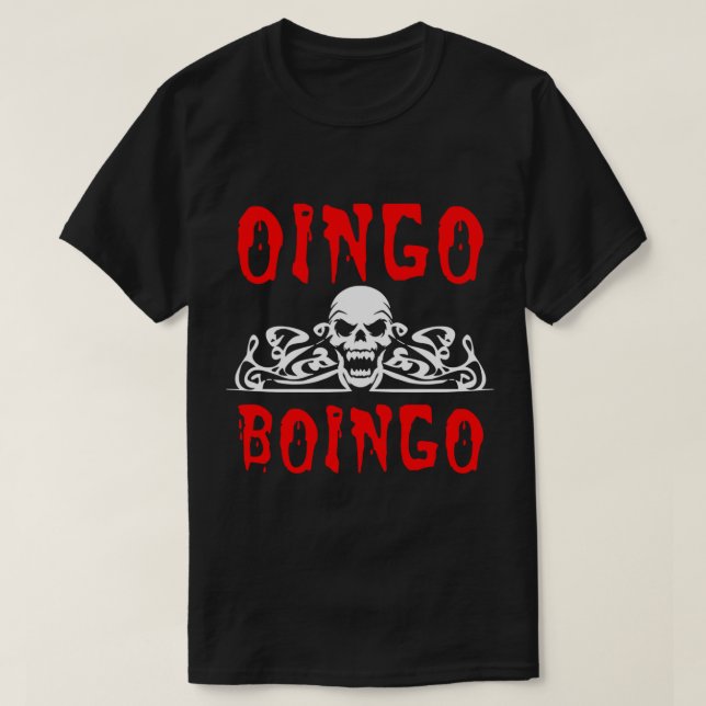 Camiseta Oingo Boingo Classic T-Shirt (Frente do Design)