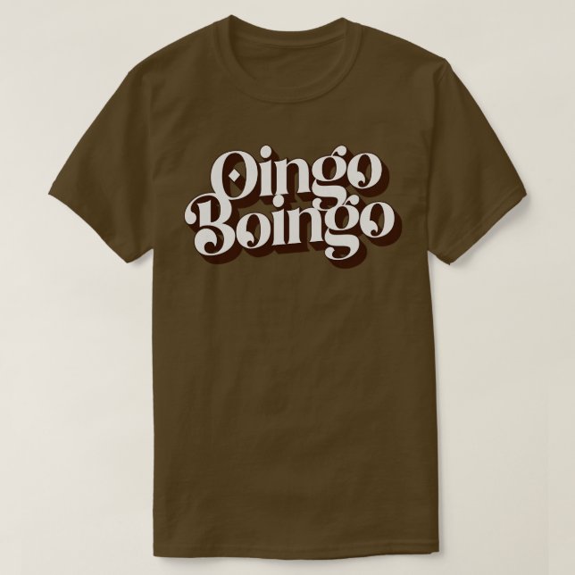 Camiseta Oingo Boingo Oingo Boingo Oingo Boingo Boing (Frente do Design)