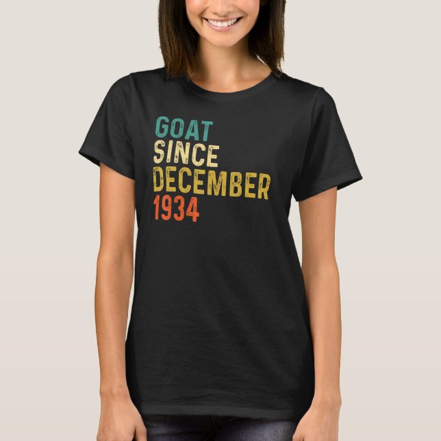 Camiseta Oitavo Aniversário, Oitava Anos Desde Dezembro De  (Frente)
